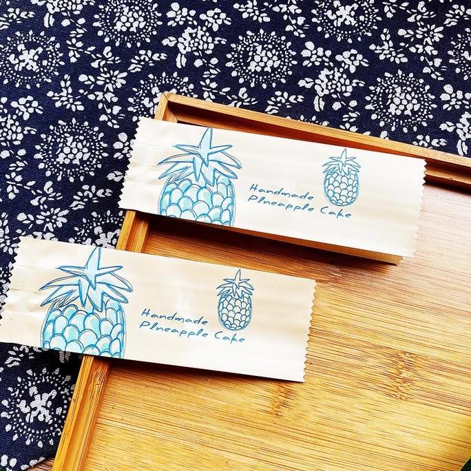 

pineapple tart packaging bag / kantong bungkus kue kering nastar nanas