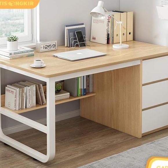 Etife Meja Meja Belajar Meja Kerja Meja Degeng Rak Buku Meja Rak Lemari Laci Meja Laci Meja Ta Laci