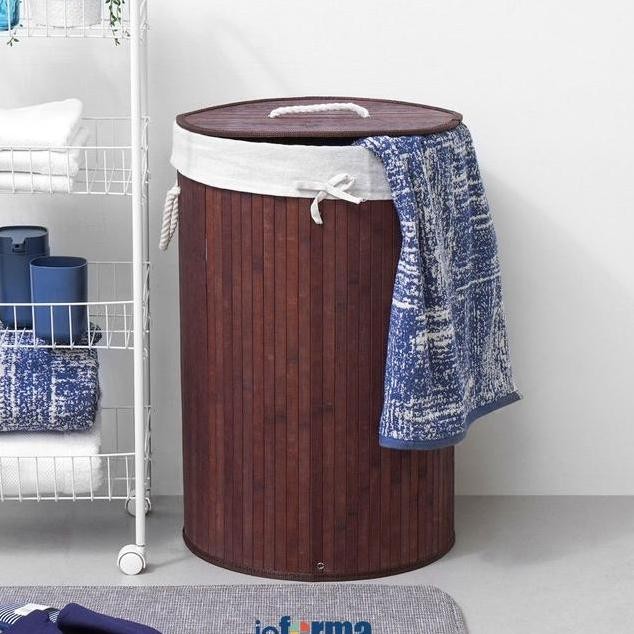 Informa Keranjang Laundry Keranjang Laundry Bambu 39X60 Cm