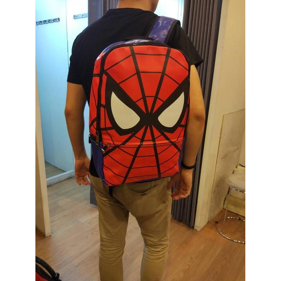 Tas Ransel Spiderman Marvel Import Marvel/ Tas Anak Sekolah