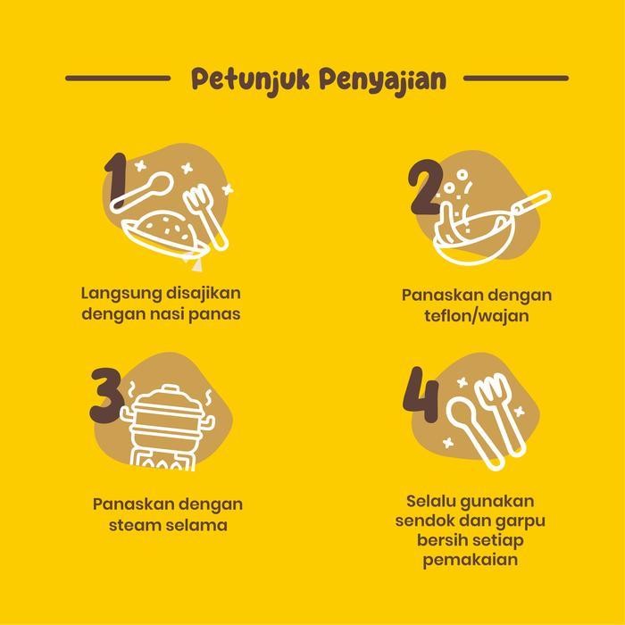 

Rps Rempaholic - Sambal Cumi Asin Balado 170 Gr - Makanan Instan Siap Saji