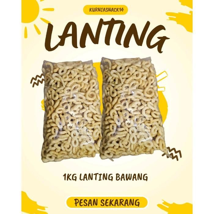 

FF 1KG LANTING SINGKONG Snack KHAS KEBUMEN & PURWOREJO (BISA MIX 2 RASA) Kering Makanan Cemilan Food