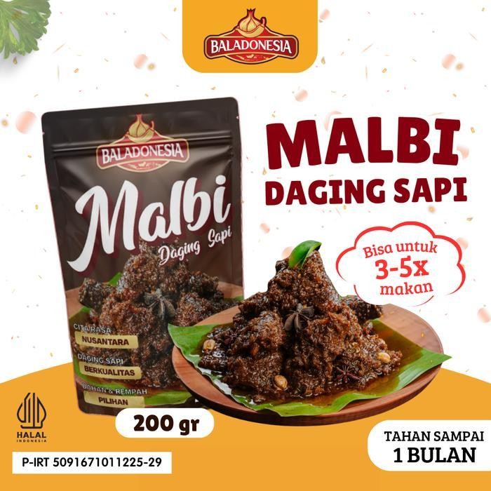 

Rps Baladonesia Dendeng Balado Makanan Siap Saji Iga Mercon Sapi Dan Malbi Daging Sapi Khas Sumatera