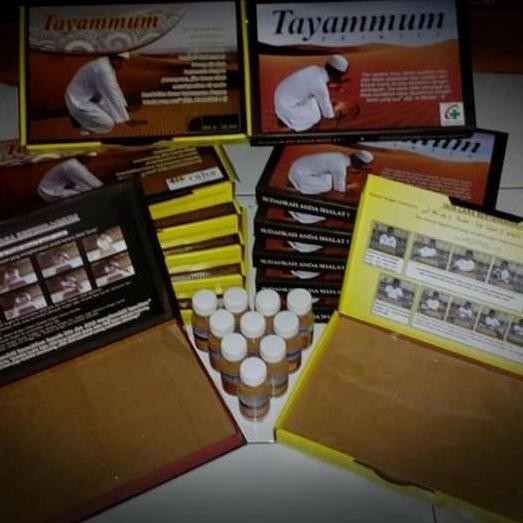 Stok Terbatas Debu Tayamum Serbaguna Kemasan Praktis