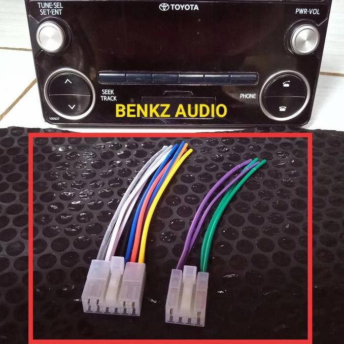 siap kirim soket headunit grand new avanza kabel socket radio cd pz071bz0
