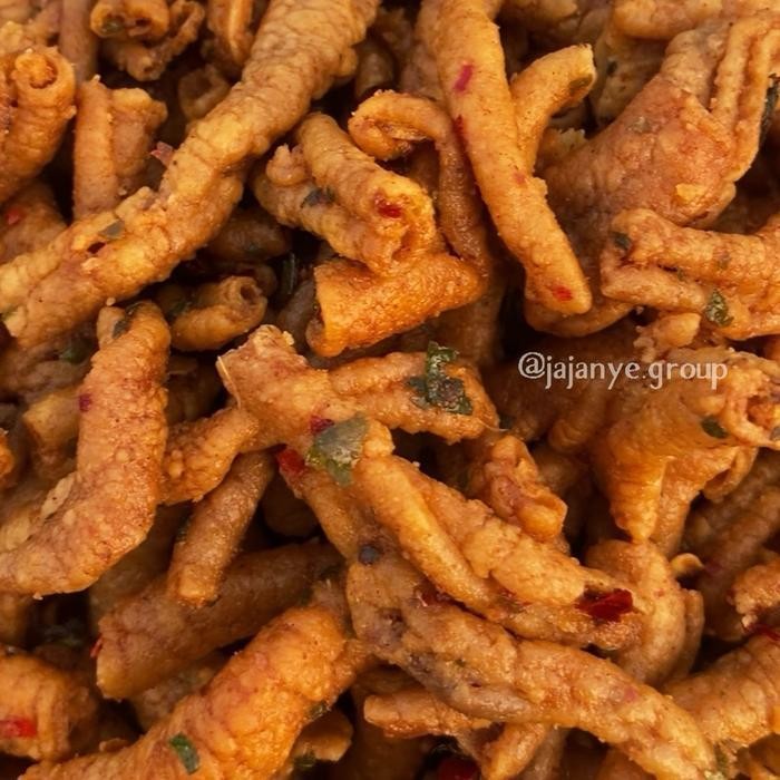 

FF Kripik Usus Crispy 500gr Pedas Daun Jeruk Premium Jajan.ye