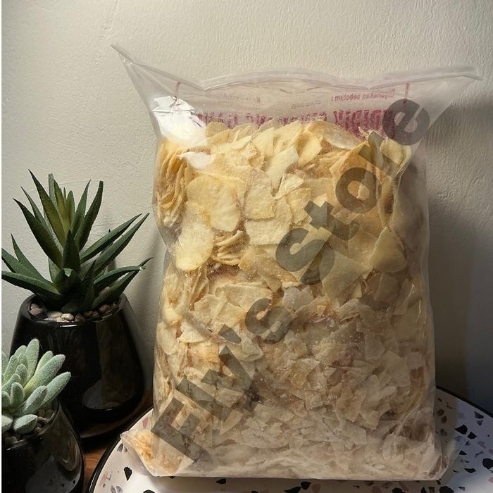 

FF Keripik Singkong Lumba Lumba Pecahan 800 gr Rasa Manis & Asin Asli Snack