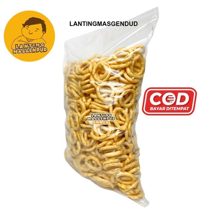 

FF Lanting Singkong Getuk Free Sambal Cocol- Rasa Gurih Camilan 1 kg Snacks Singkong Cemilan Asin Food Cemilan Pedas Manis