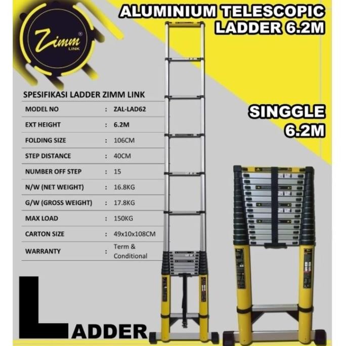 Tangga Teleskopik 6.2 Meter Co