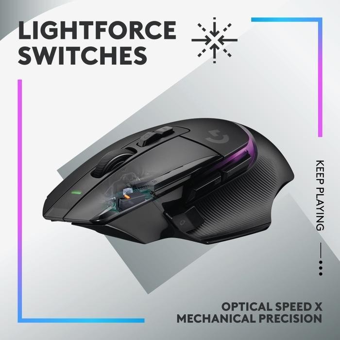 Logitech G502 X Plus Wireless Gaming Mouse G502X G 502 X Rgb