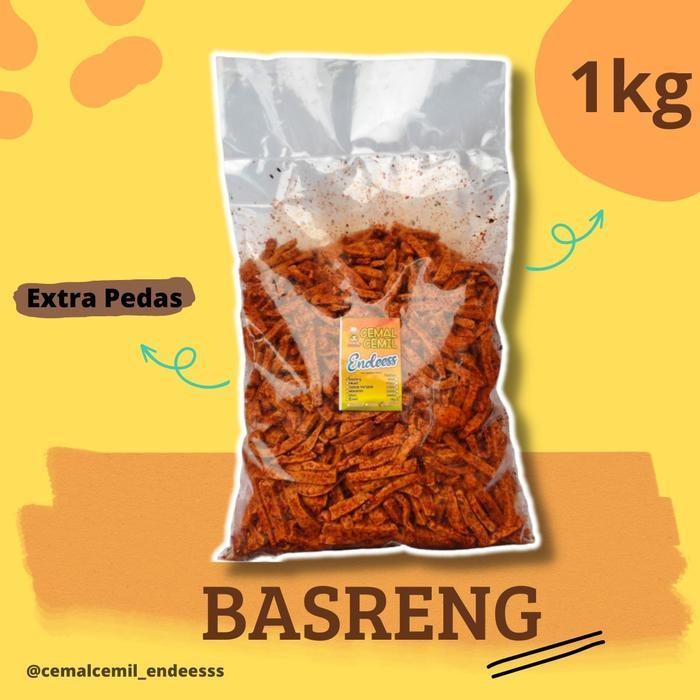 

FF Basreng endeess 1kg Cemilan Kering ba sreng