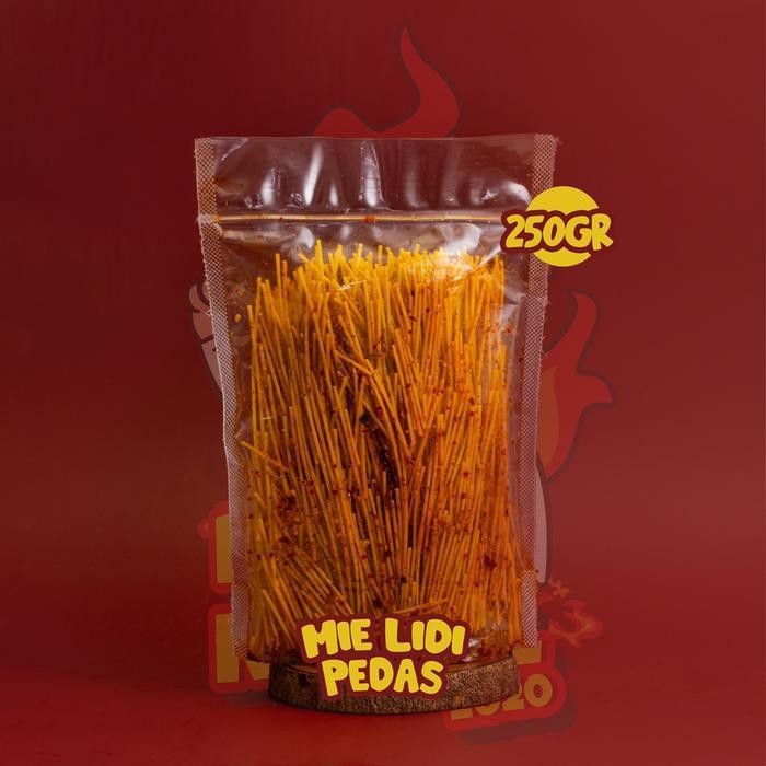 

FF Cemilan MIE LIDI 250Gram pedas Rajangemil