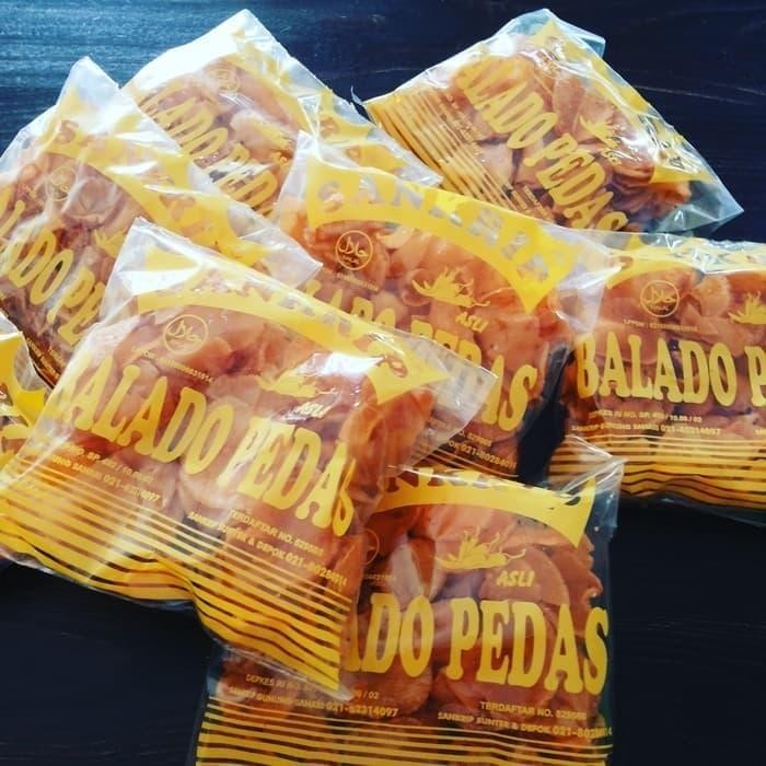 

FF Keripik Singkong Balado Pedas SanKrip Cemilan Halal