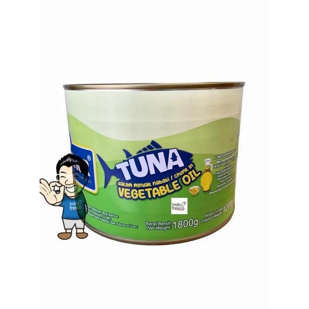 

READY KING'S FISHER TUNA KALENG 1800G - DAGING TUNA DALAM MINYAK PREMIUM