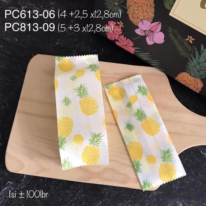 

Sale! Plastik Nastar PC61306|PC81309 Motif Nenas Import Food Grade - Plastik Kue Shopee