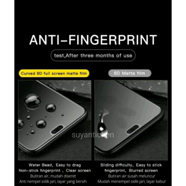 Kuke Tempered Glass Matte Full Layar Infinix  Smart 3+ Smart 4  Smart 4C  Smart 5  Smart 5 Pro Smart