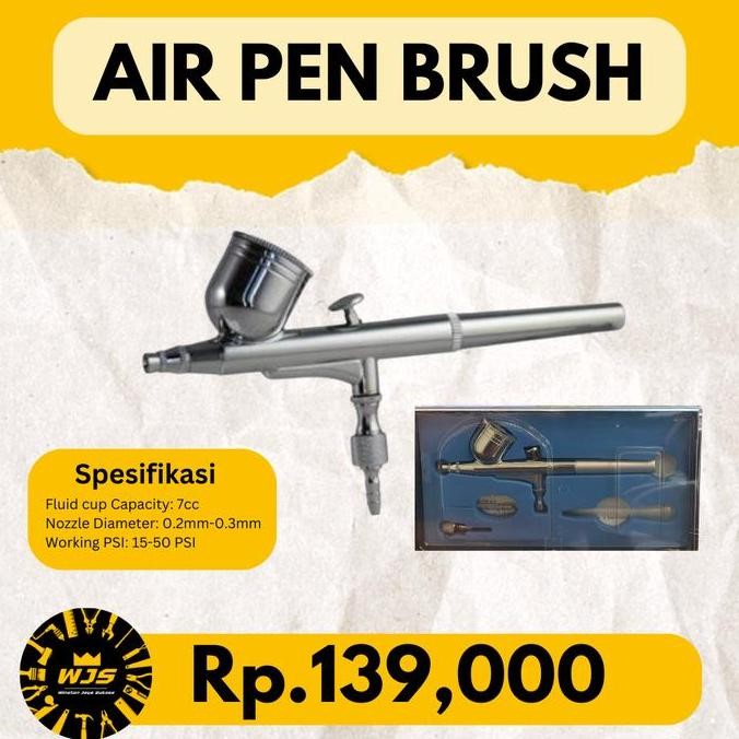 

Air Pen Brush kit / Spray Gun kit air brush - Air Pen Brush 7cc (Seni komersial, ilustrasi, penyuntingan foto, hobi, dan kerajinan)