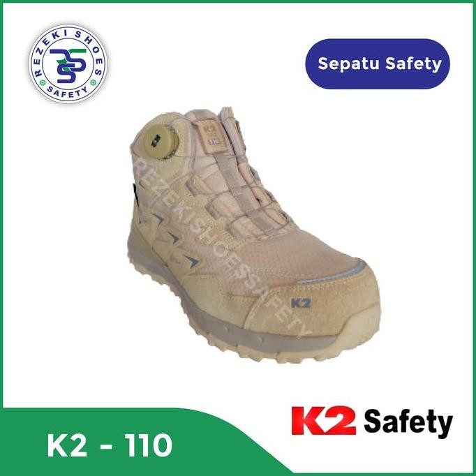 Sepatu Safety K2 110Lt Original Boa System Safety Shoes K2-110 Boa Co