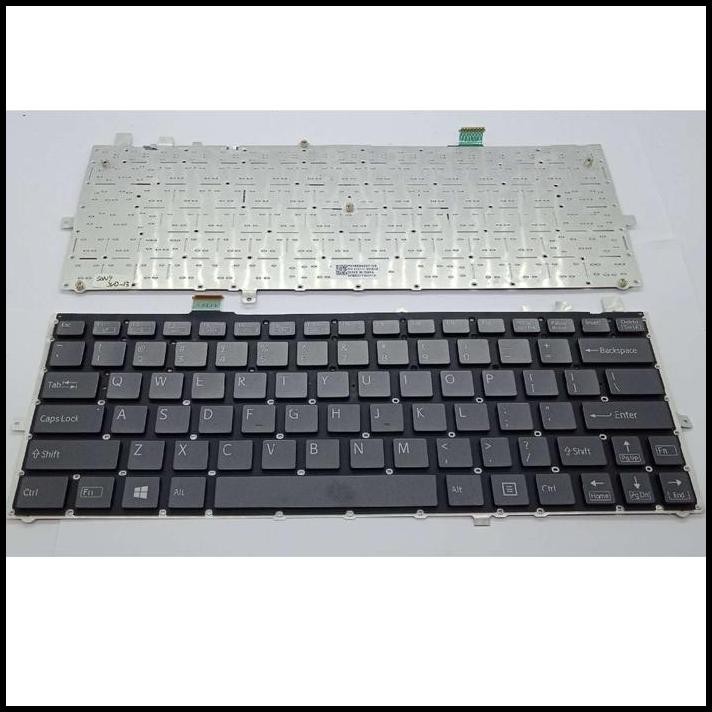 SONY Keyboard VAIO DUO 13 SVD13 SVD1321Z9EB Non Frame US Black.