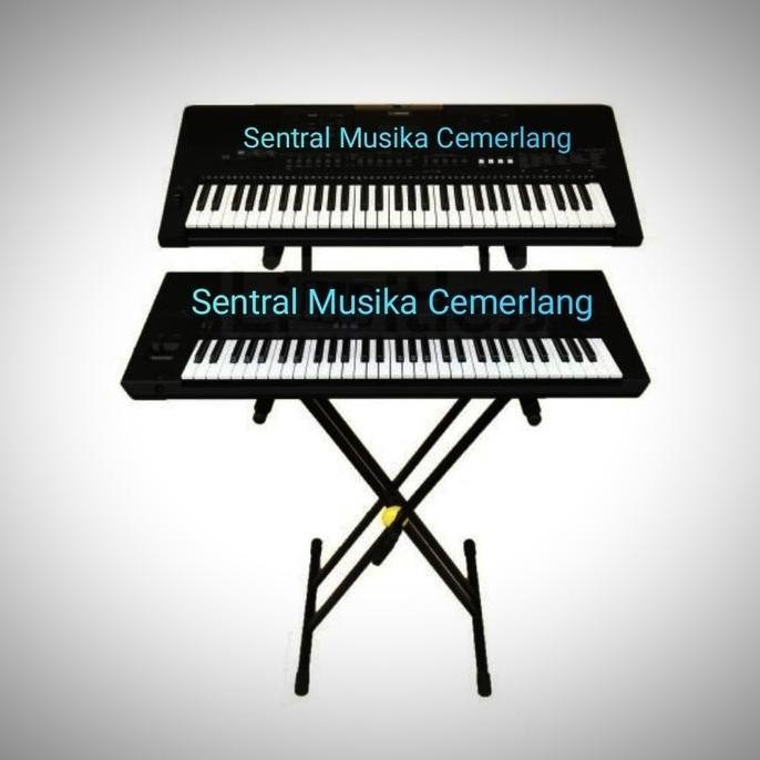 Terbaru Stand Keyboard Double 2 Susun Import K-582
