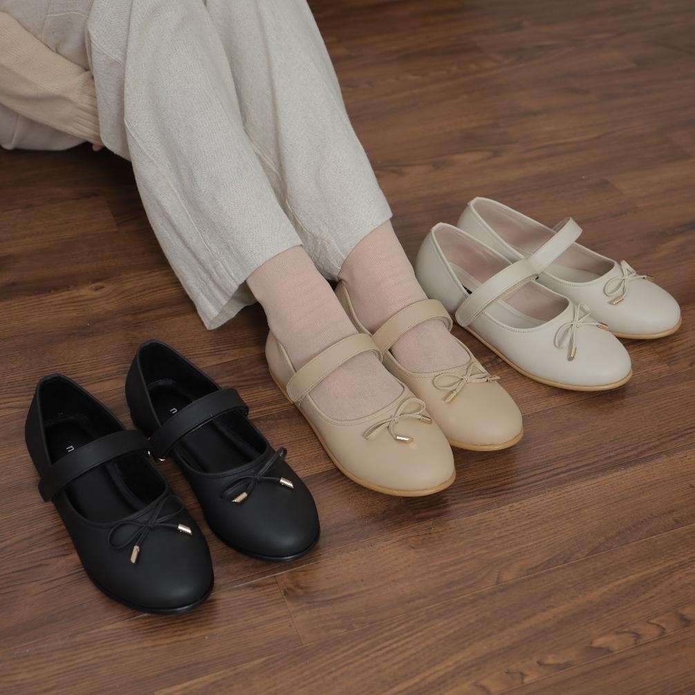 Niel Sepatu Wanita - Pela Ballerina Flatshoes