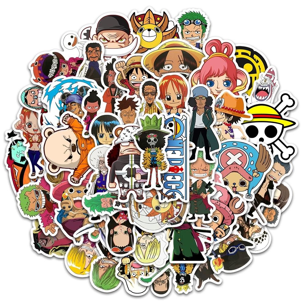 

NG [50PCS]Stiker Lucu Luffy Anime Jepang Stiker Kartun Stiker Pack Permainan Decal Vinyl Stiker Waterproof-Sticker Aesthetic Stiker Buku Journal Koper Casing HP Gitar Laptop Helm Motor Viral Kekinian Terbaru 2025 XM-87