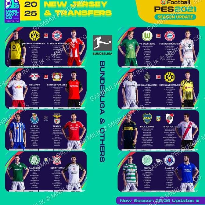 Update Patch Option File Pes 2021 Ps4 Musim 2023-2024 Berkualitas