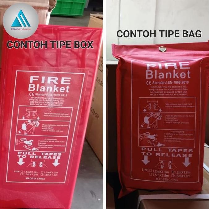 Fire Blanket / Selimut Api / Fire Blanket Bag Co