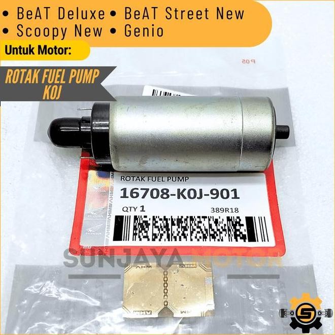Terbaru Rotak Fuel Pump K0J Rotak Dinamo Pompa Bensin Kualitas Original Honda Genio Beat Deluxe Scoo