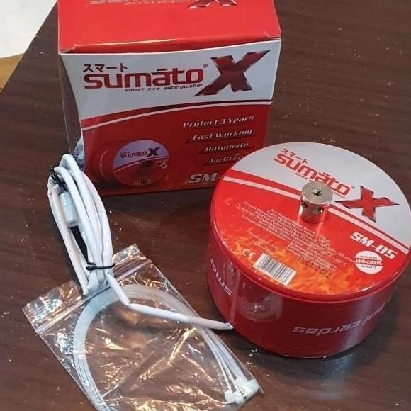 Sumato X Sm-05 Apar Mini Pemadam Api Otomatis 3 Tahun Apar Mobil Apar Ekskavator Apar Panel Listrik 