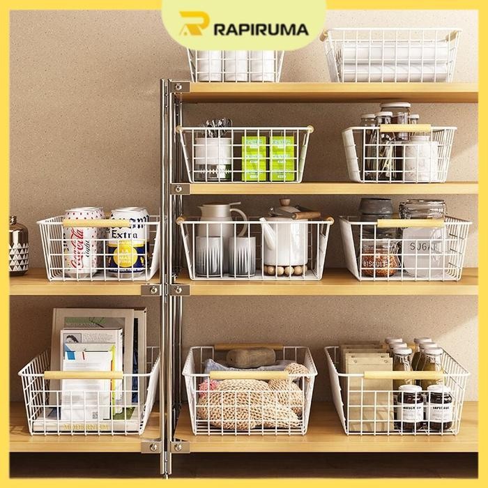 

IX Keranjang Penyimpanan Barang / Keranjang Bumbu Buah keranjang Serbaguna / Keranjang Serbaguna Hitam Putih Kertas