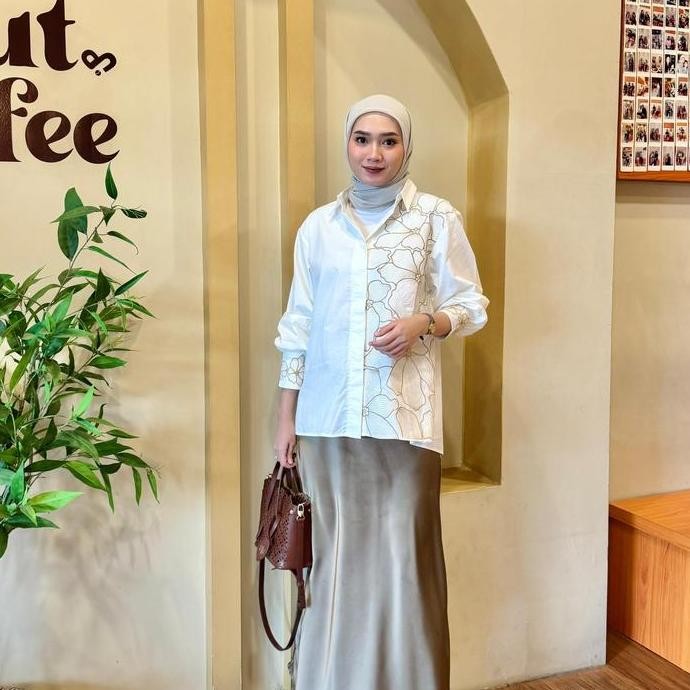 Luisa Shirt Atasan Wanita Kekinian Premium Mewah Exclusive