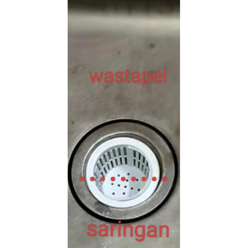 Bisa Cod Saringan Wastapel /Keranjang Afur Bak Cuci Piring Diameter 8 Cm Plastik Original. ||