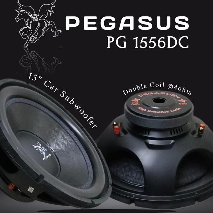 subwoofer pegasus 15 inch 1556 double coil