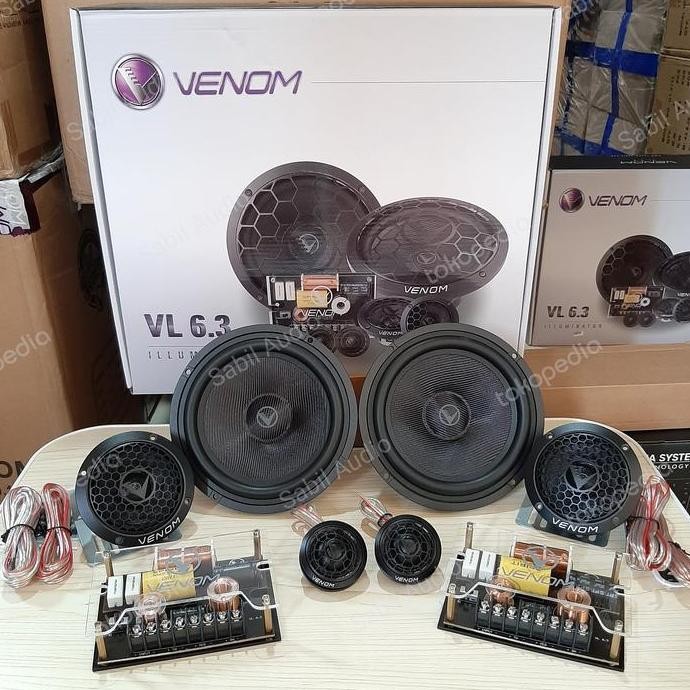 Speaker SPLIT 3 WAY VENOM VX 6.3B