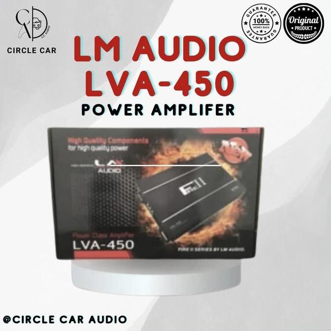POWER AMPLIFIER MOBIL 4 CHANNEL LM AUDIO FIRE II LVA-450