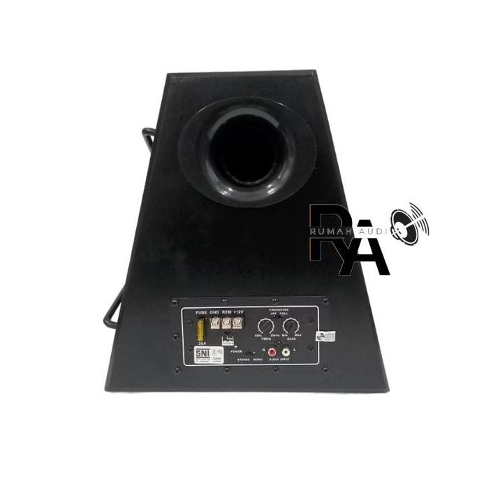 SUBWOOFER AKTIF 10 Inch BASSTUBE Carman CM-1011 Speaker Mobil