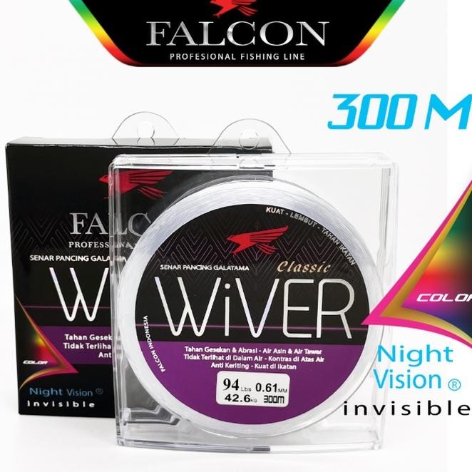 Senar Pancing Falcon Wiver 300 Meter