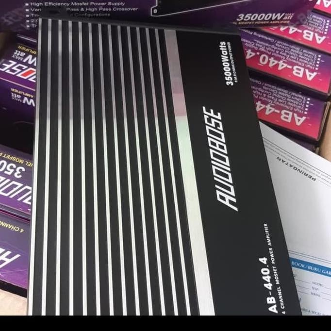 POWER AUDIOBOSE AB 440.4CHANEL