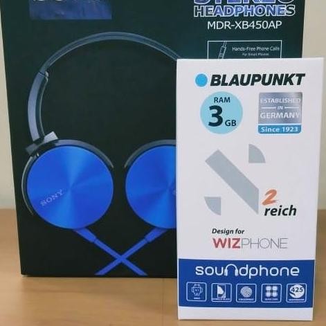 BLAUPUNKT Soundphone S2 reich RAM 3GB/32GB, Free Headphone