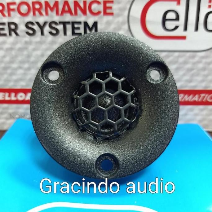 Tweeter Soft Dome Cello DX13NC/G plus mounting Universal