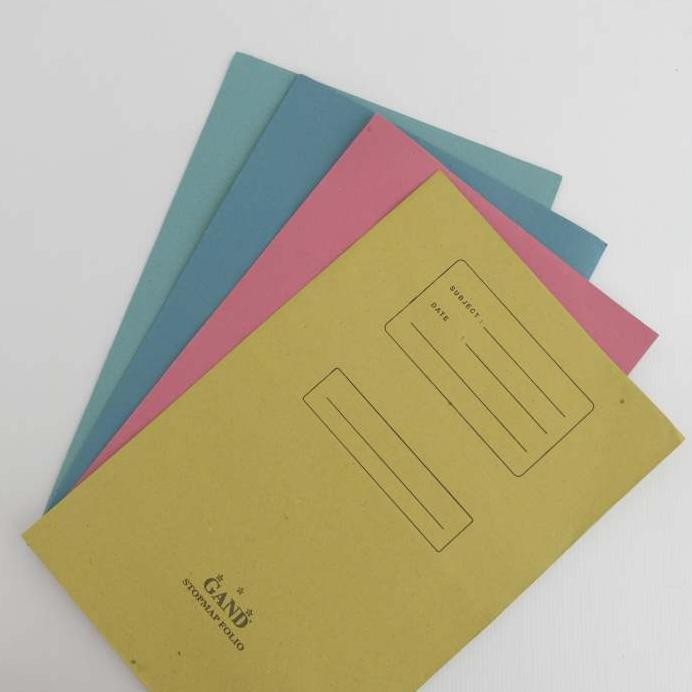 

Stopmap Kertas Folio 50 Pcs Warna Beragam Gand