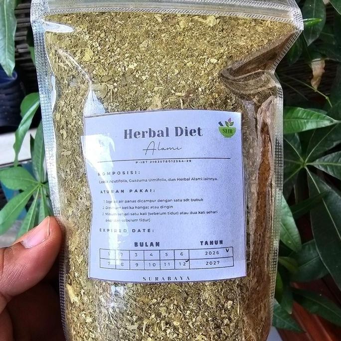 

Herbal Diet Alami 100gr - Herbal Pelangsing / Peluntur Lemak Alami