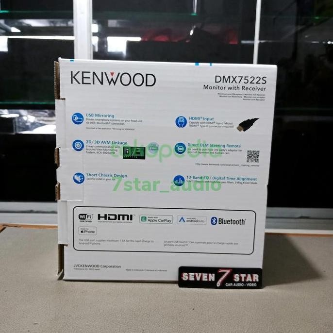 Head unit kenwood dmx7522s - kenwood dmx7522s calay android auto