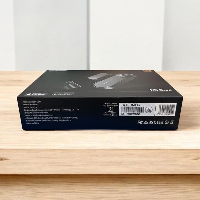 Dashcam DDPAI N5 Dual , 4K