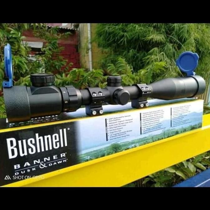 Teleskop Senapan Angin Bushnell 3-9X40 Rgb