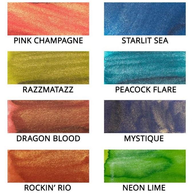 

Diamine Shimmering Inks - Fountain Pen Ink / Tinta 50Ml Botol