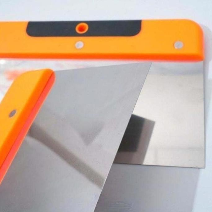 Kape Stainless 25Cm Kape Stainless Steel Sekrap Stainless Kape Scraper Skrap Dempul Stainless Co