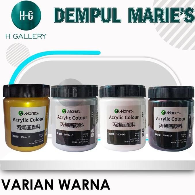 

Dempul Maries - Cat Acrylic / Acrylic Paint / Dempul Sudut Bingkai 300 Ml *S Co