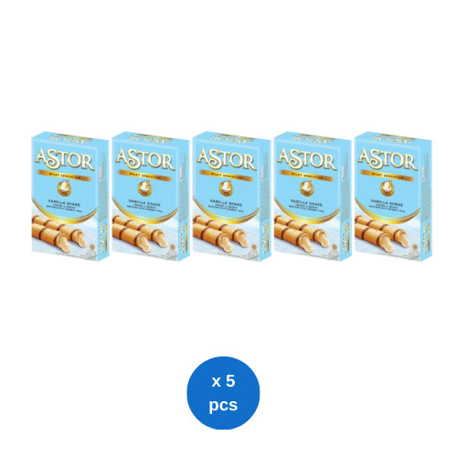 

Astor Vanilla Shake 40gr x 5 pcs